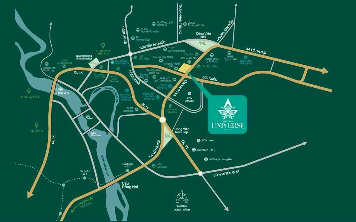 Chung cư Biên Hòa Universe Complex