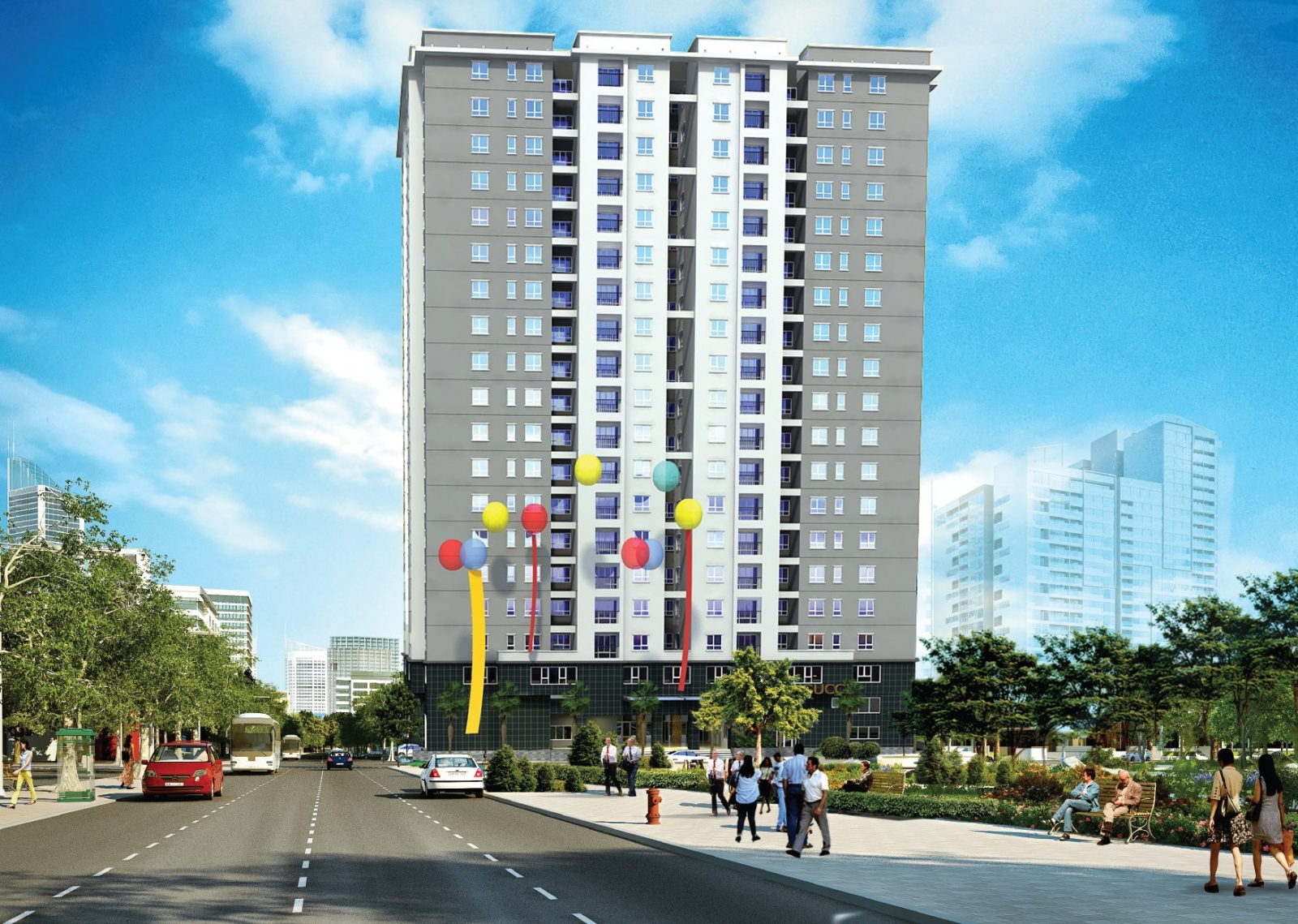 Chung cư 218 Lĩnh Nam 