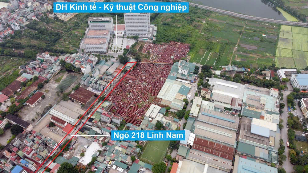 Chung cư 218 Lĩnh Nam 