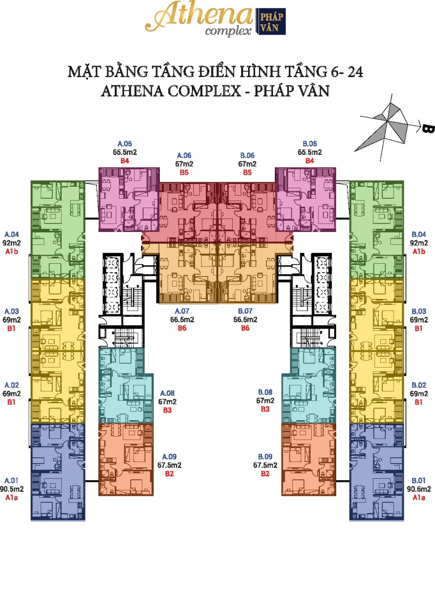 Chung cư Athena Complex Pháp Vân