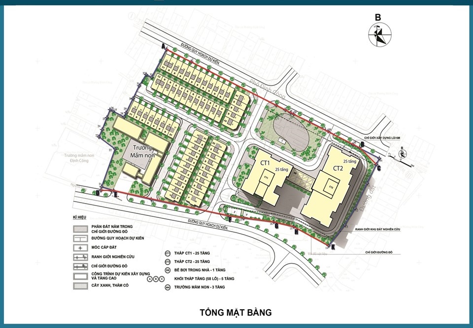 Chung cư D22 Định Công