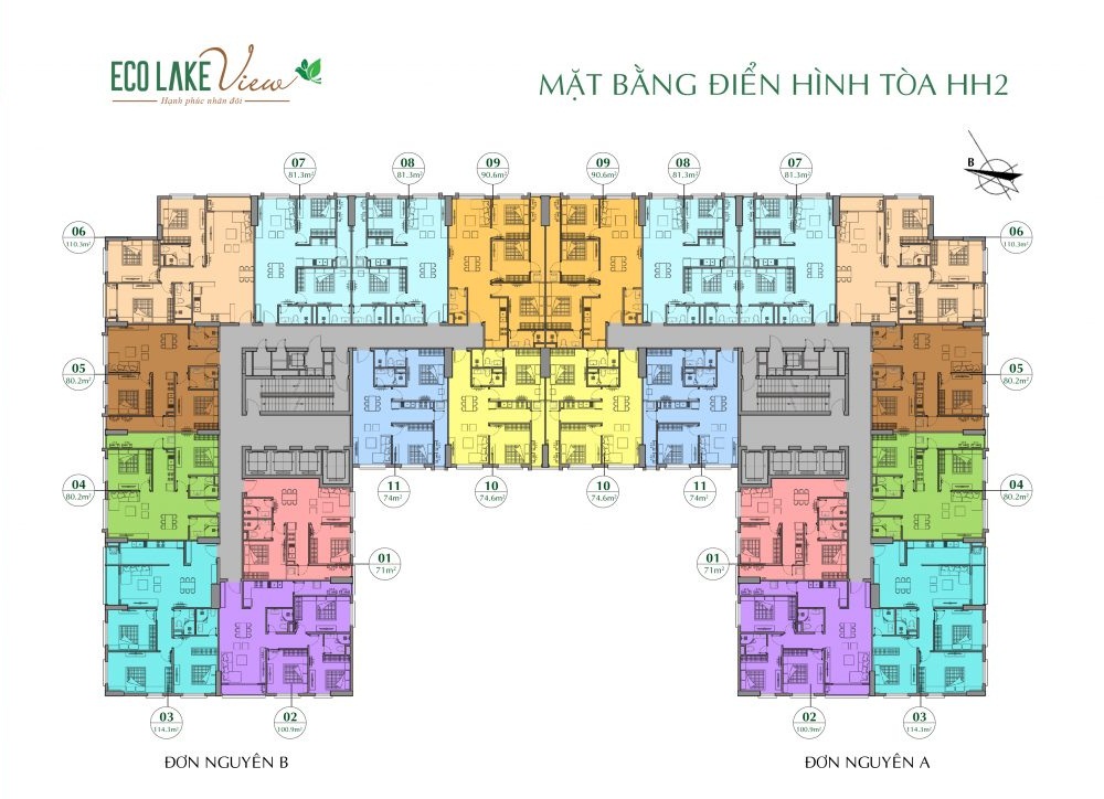 Chung cư Eco Lake view