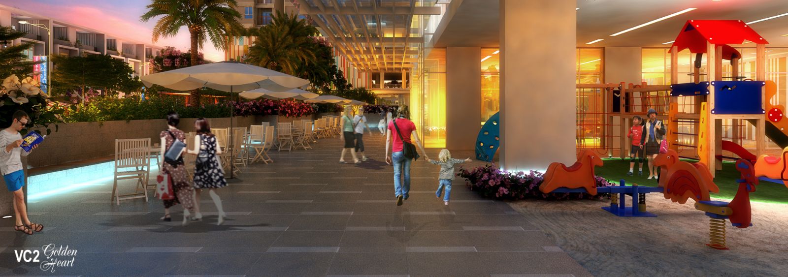 Chung cư VC2 Golden Heart