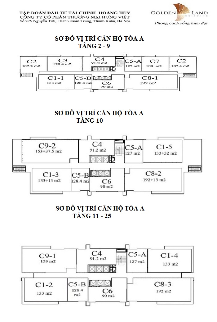 Chung cư Golden Land Building