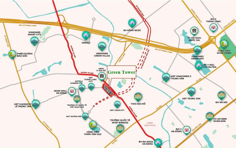  Chung cư Green Tower