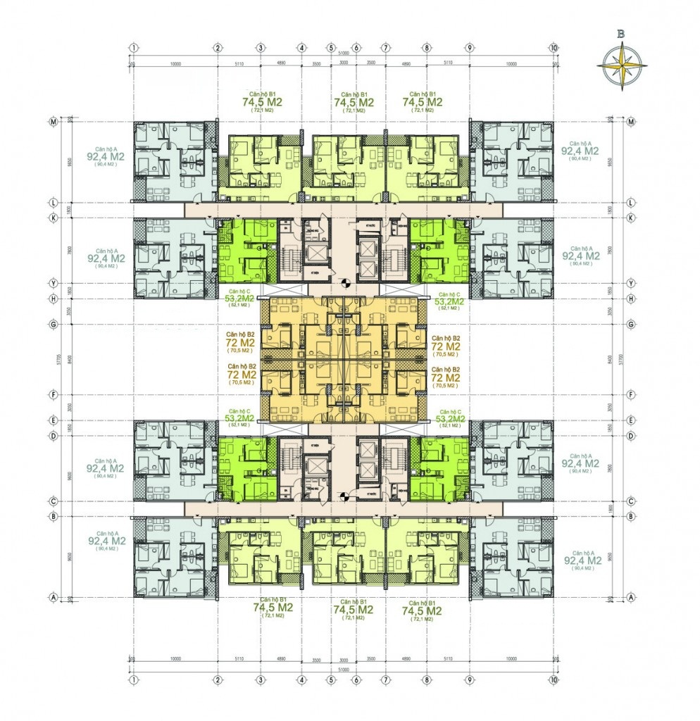 Chung cư Hud3 Hanel Building