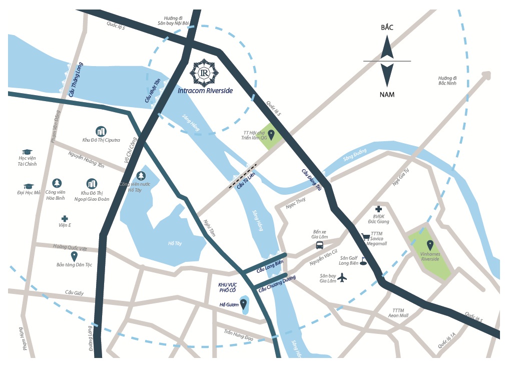 Chung cư Intracom Riverside