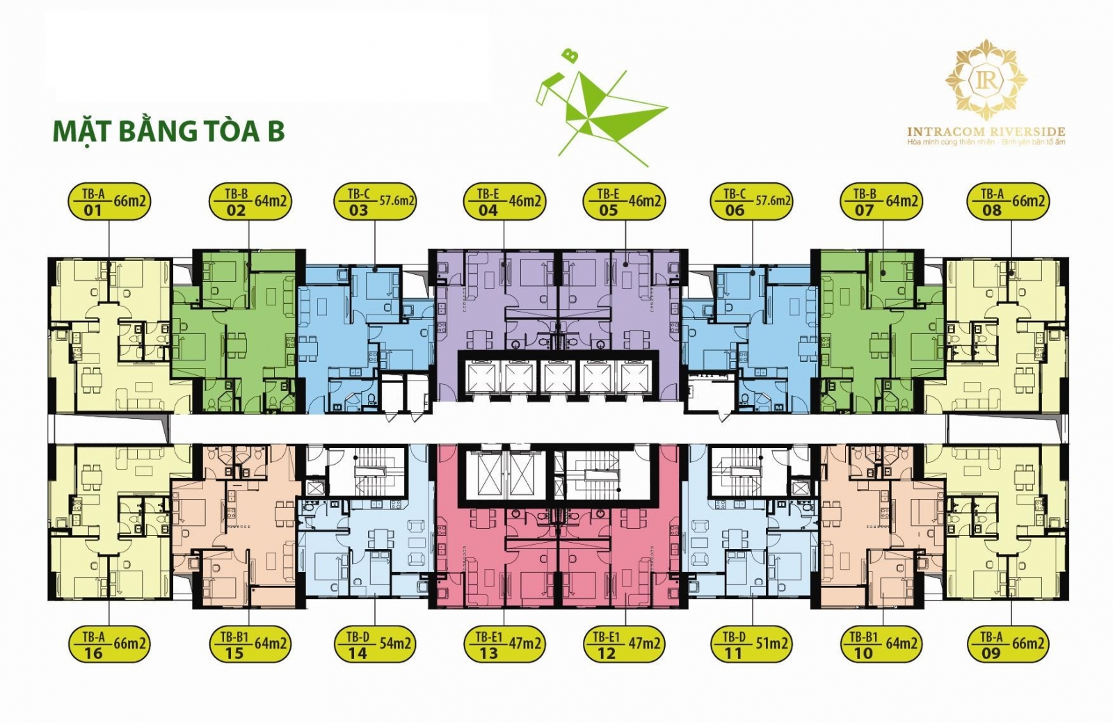 Chung cư Intracom Riverside