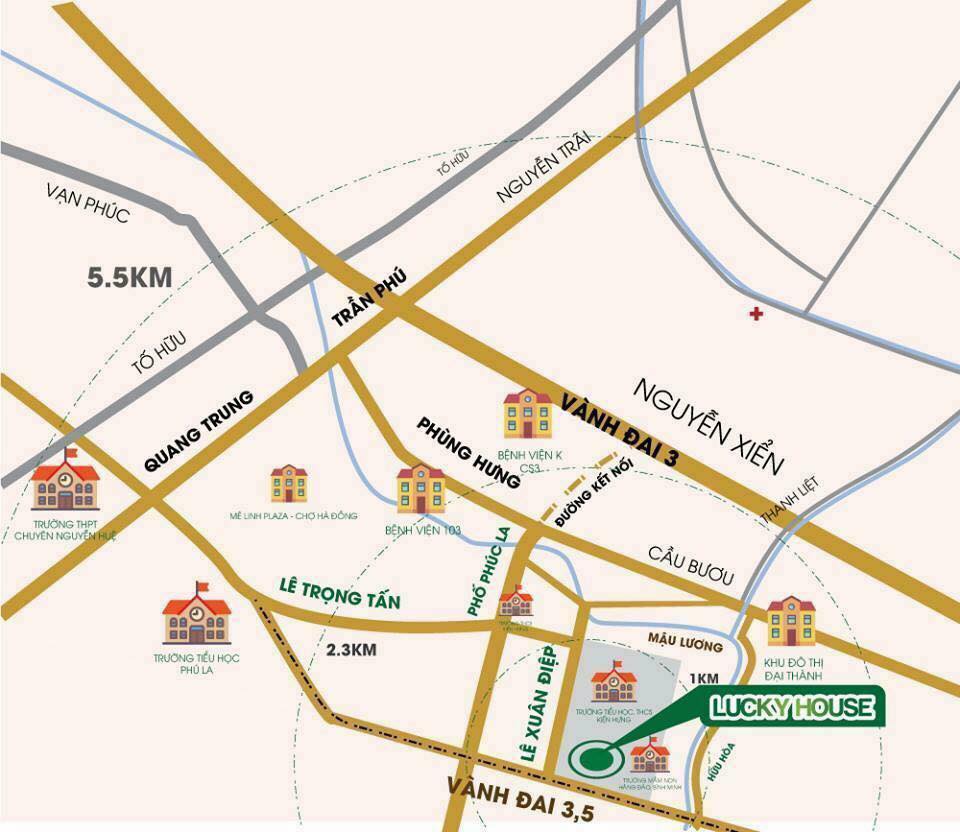 Chung cư Lucky House Kiến Hưng