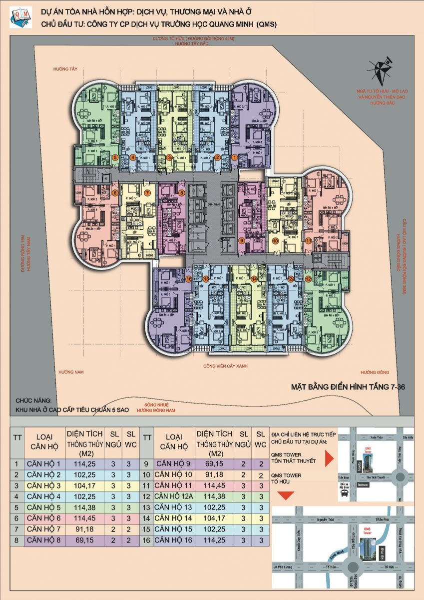 Chung cư QMS Top Tower