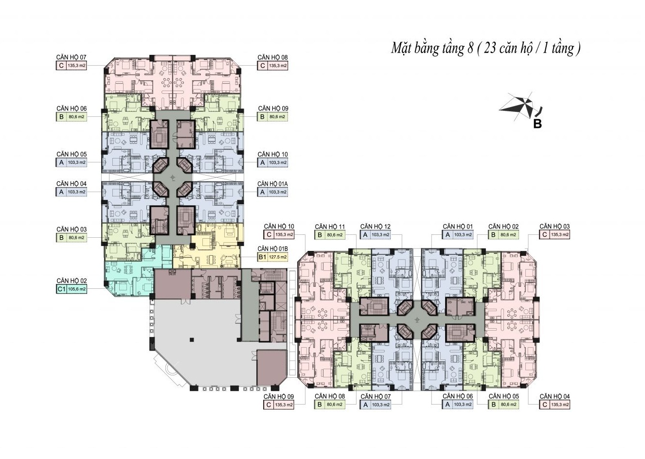 Chung cư D’ Le Roi Soleil