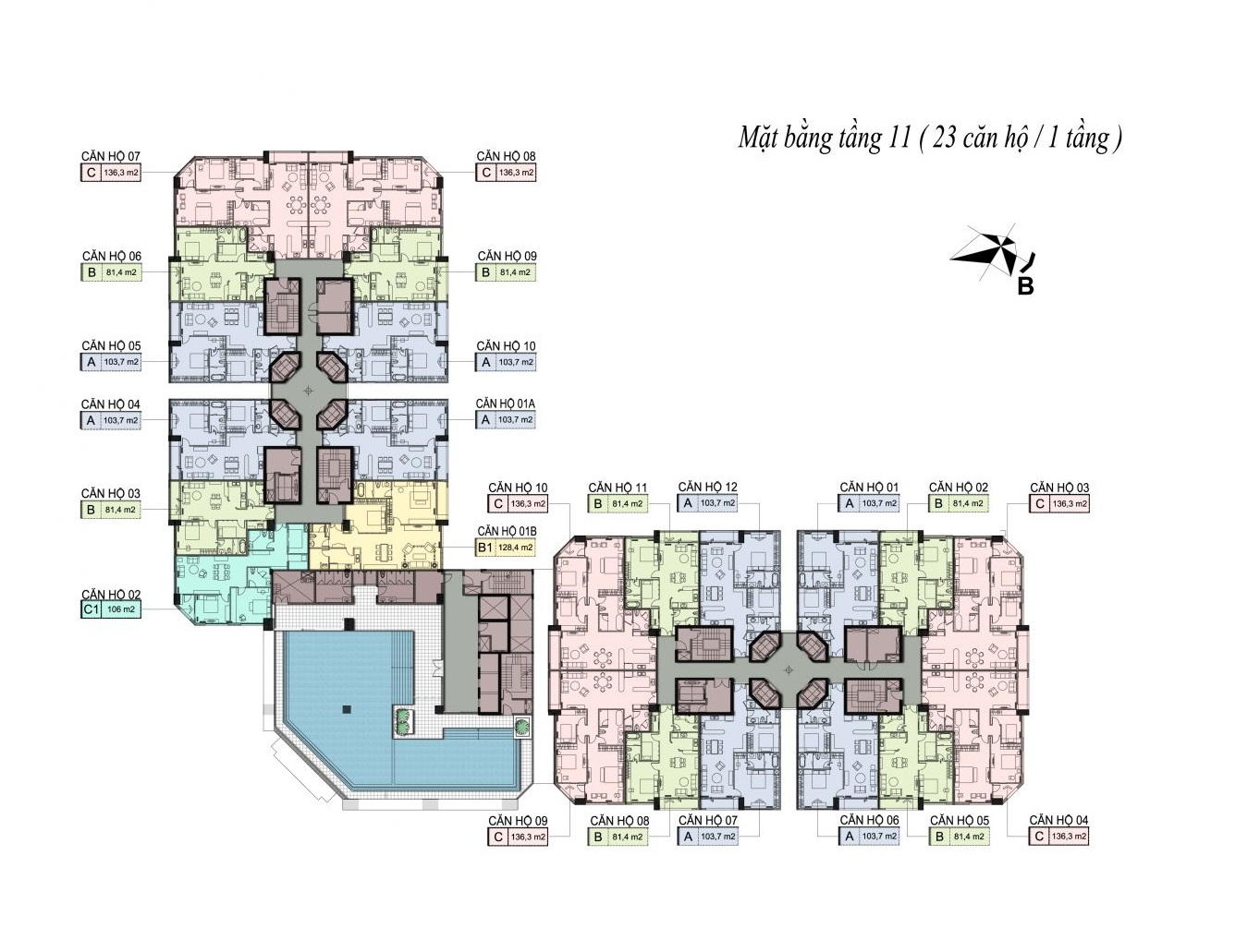 Chung cư D’ Le Roi Soleil