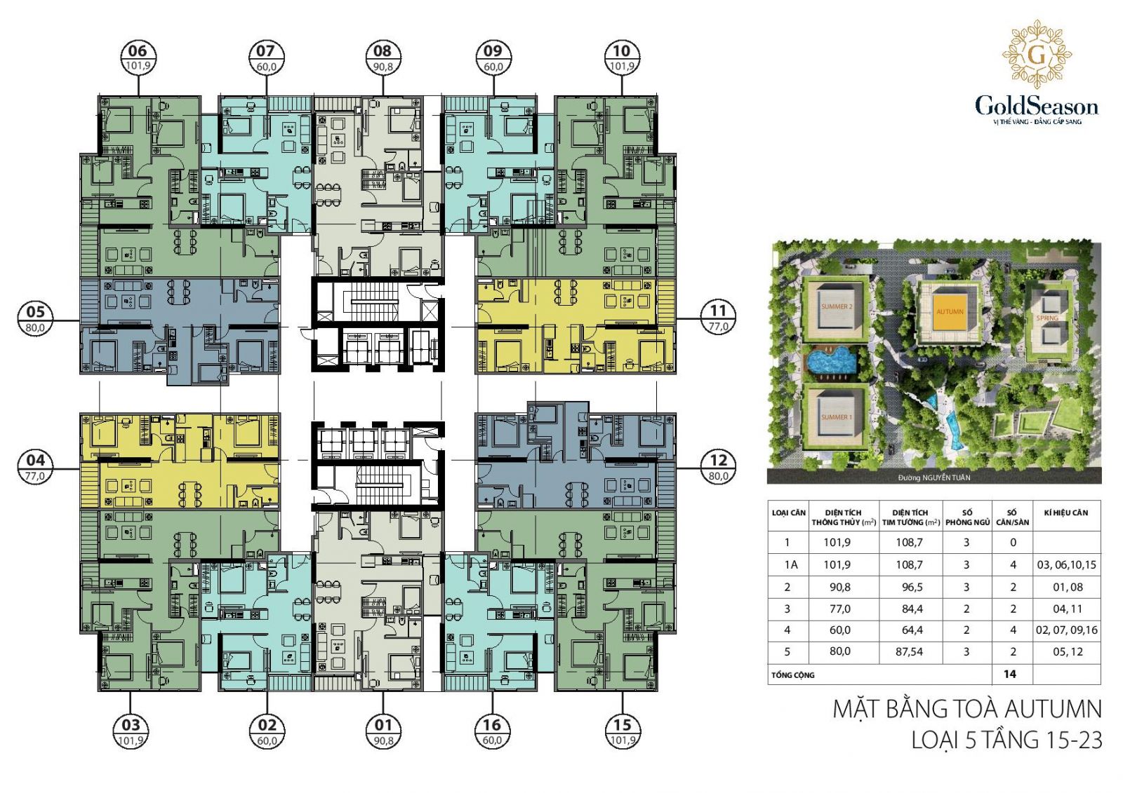 Chung cư Gold Season