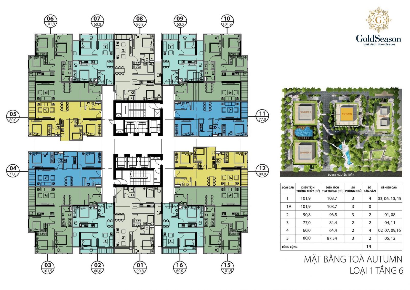 Chung cư Gold Season