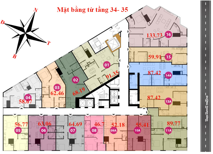 Chung cư Tháp Doanh Nhân