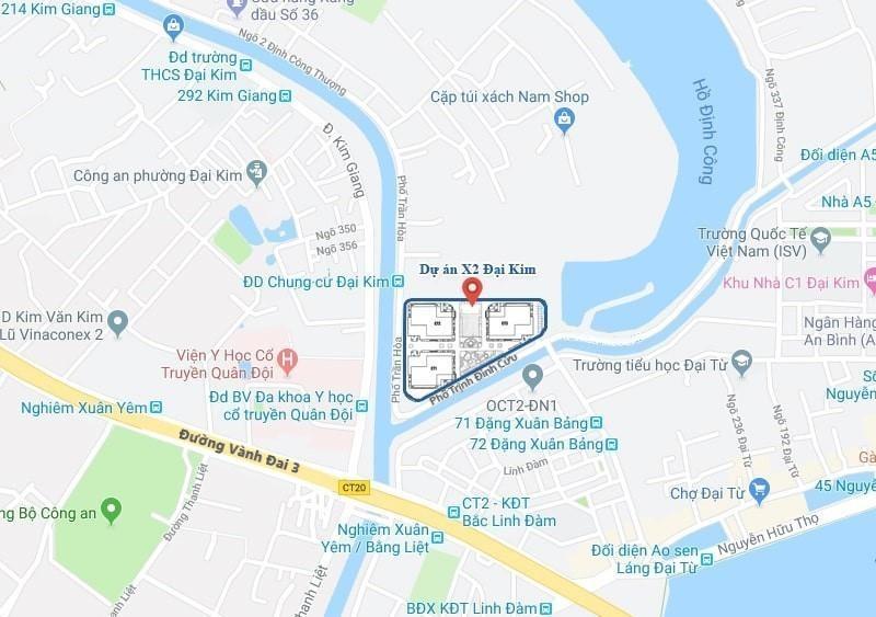 Chung cư X2 Đại Kim 