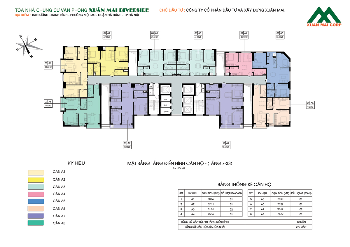 Chung cư Xuân Mai Riverside